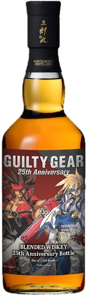 GUILTY GEAR 25th Anniversary ウイスキー GUILTY GEAR 25th Anniversaryブレンデッドウイスキー25周年記念
