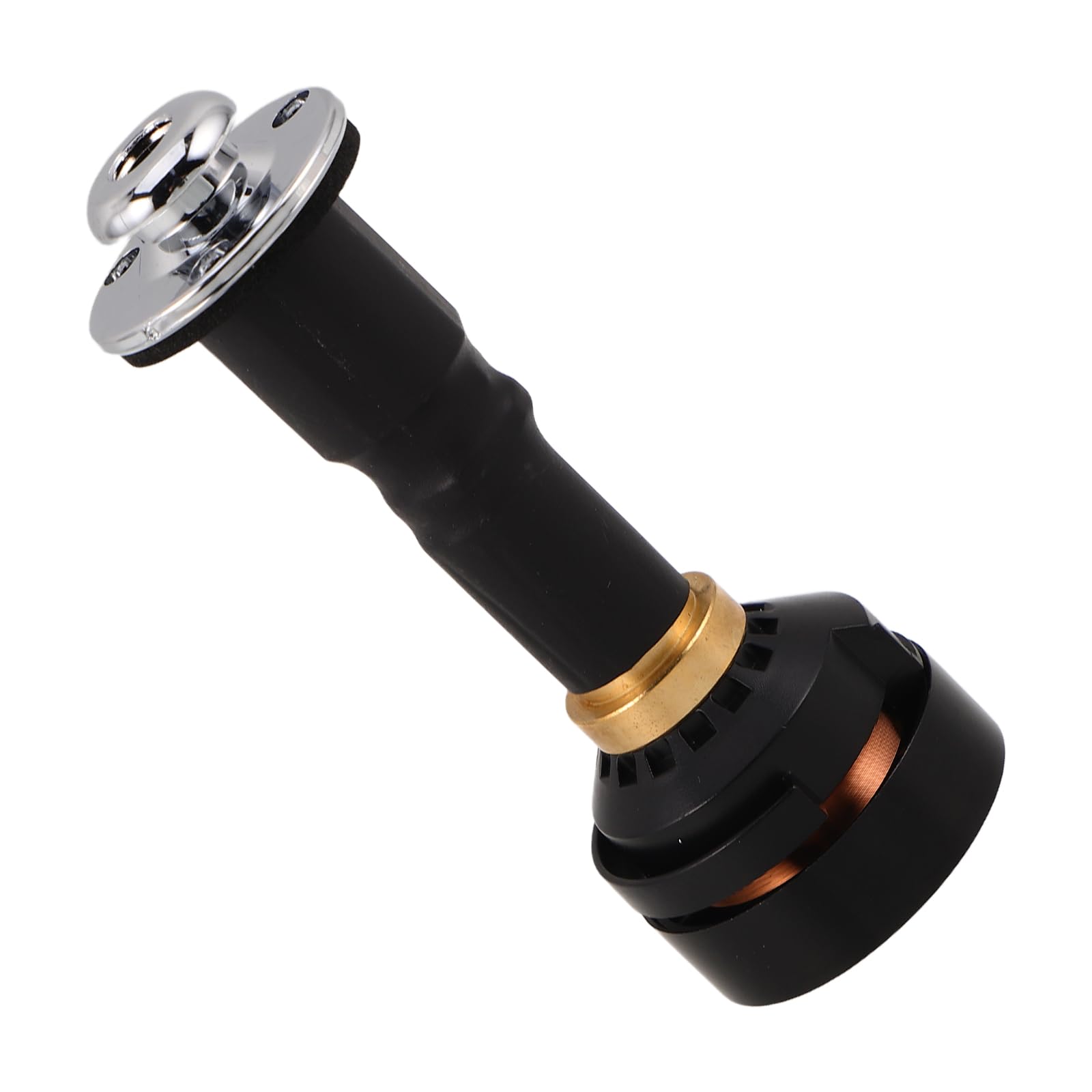 HANABASS Afrikanischer Trommel Tonabnehmer Metall für Cajon Djembe Handtrommeln 8,6cm Kabelloser Percussion Soundverstärker für Live Auftritte und Studio