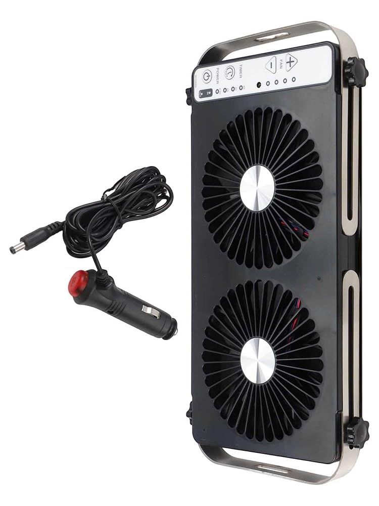 Ventilatore da tetto per camper, 12 V CC, regolabile, raffreddamento per camper e rimorchi