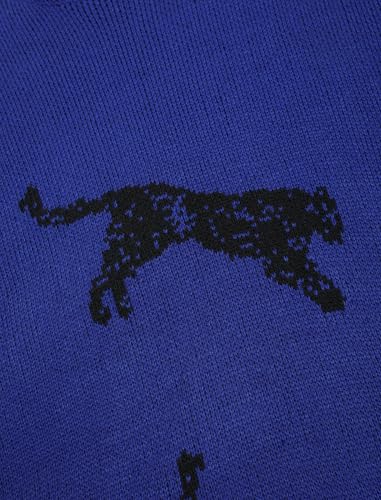 ZAFUL Flower Crochet Turtleneck Sweater for Women Pullover Puff Long Sleeve Boho Knit Sweaters Trendy Knitwear Tops4