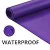 HYD-PARTS Large Exercise Mat for Home Gym Workout,Non-Slip Workout Mats for Home Gym Flooring Yoga Mat Durable Cardio Fitness Mat (Purple)