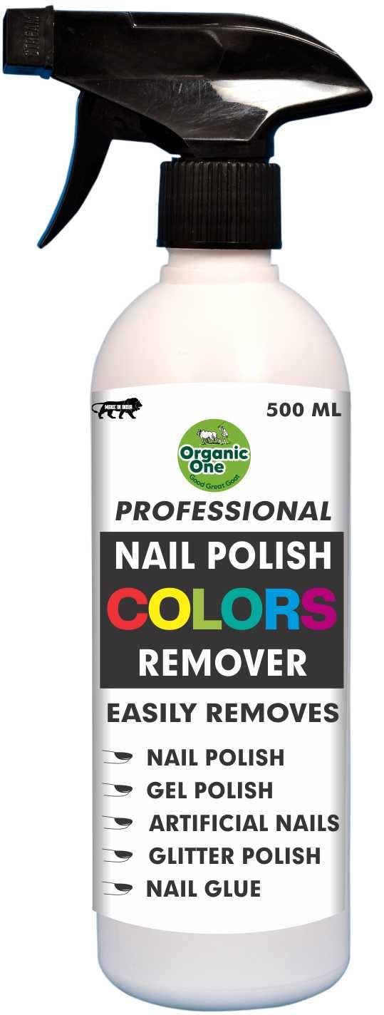 Nail Polish Color Remover Liquid – 500ml Easily Removes All kinds of Nail polish colors