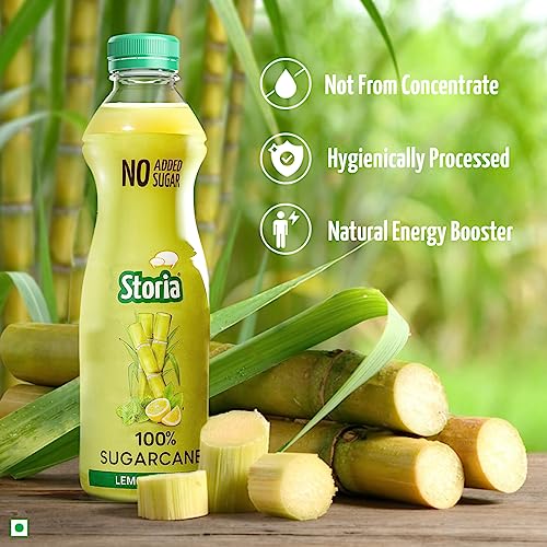 Image of Storia 100% Sugarcane Juice - 750ml, No Preservatives, Not from Concentrate, No Added Sugar (Pack of 2)