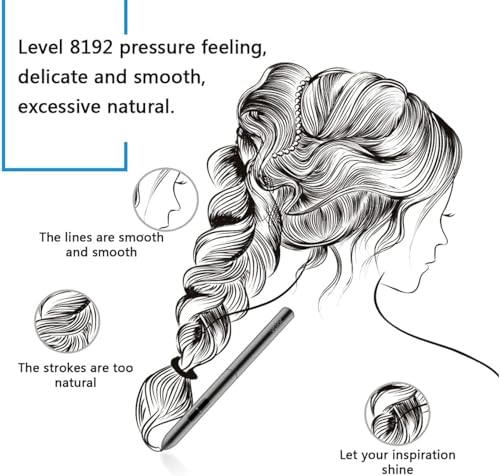 Graphic Drawing Tablet with 4 Touch Keys and 1 Panel,Drawing Tablet with 8192 Level Battery-free Tilt Pen,VEIKK A30 Art Design Creation Drawing Pad for PC Supports Mac/Windows/Linux - Image 2