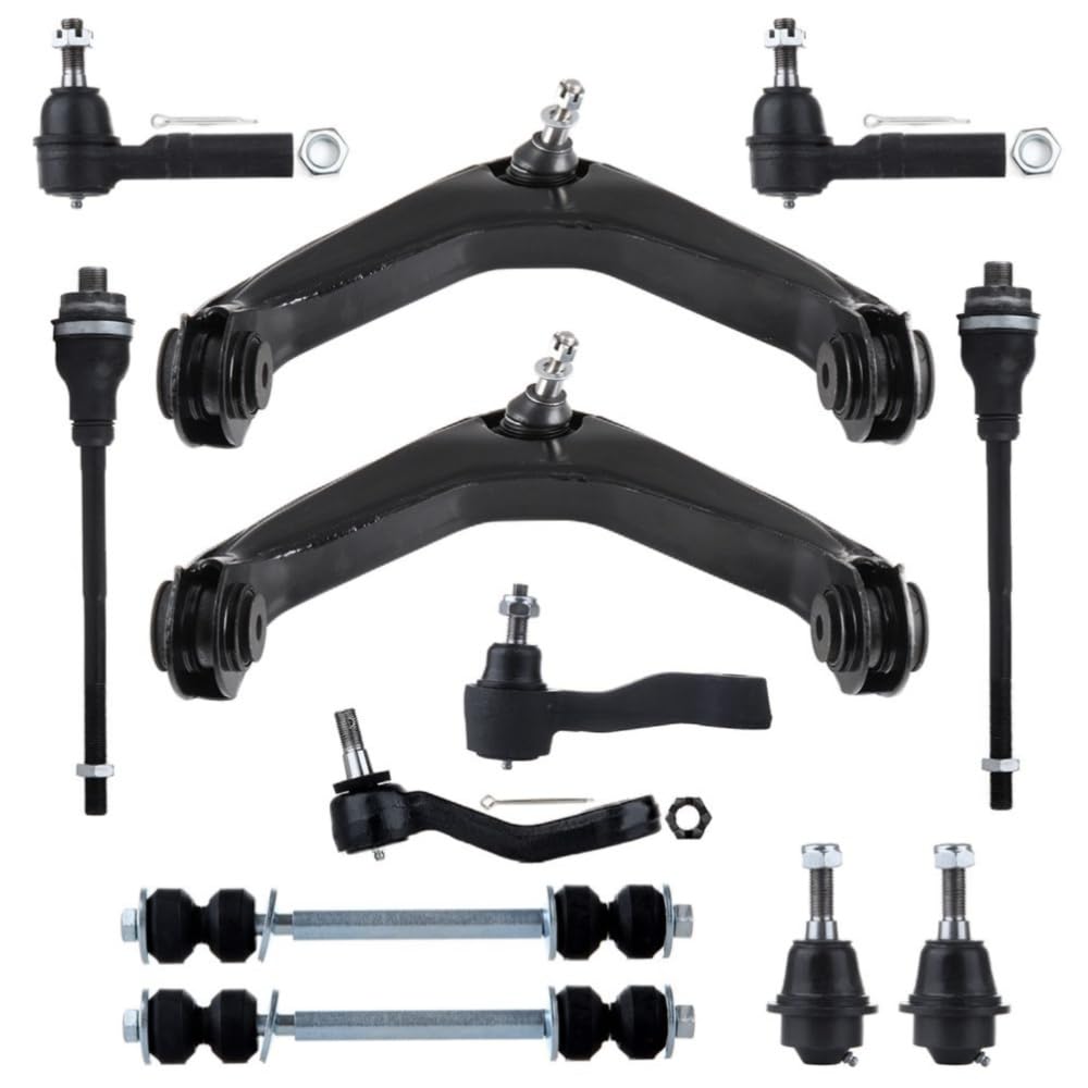 Amazon.com: Tie Rod End Control Arm Suspension Kit Front Side 