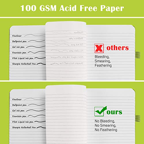 Confezione da 3 quaderni a righe, con copertina