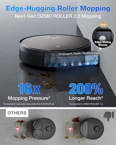 Image of ECOVACS DEEBOT X11 OMNICYCLONE Robot Vacuum and Mop, PowerBoost Charging
