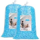 Garifon Bean Bag Filler, 10lbs Shredded Memory Foam Filling, Bean Bag Chair Filling Stuffing, Bean Bag Refill Insert, Punching Bag Filler, Pillow Filler Stuffing for Stuffed Animals/Couch/Dog Bed/Coop