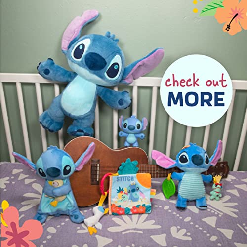 KIDS PREFERRED Disney Baby Lilo & Stitch - Stitch On The Go Activity Toy 12 Inches, Blue - Image 6