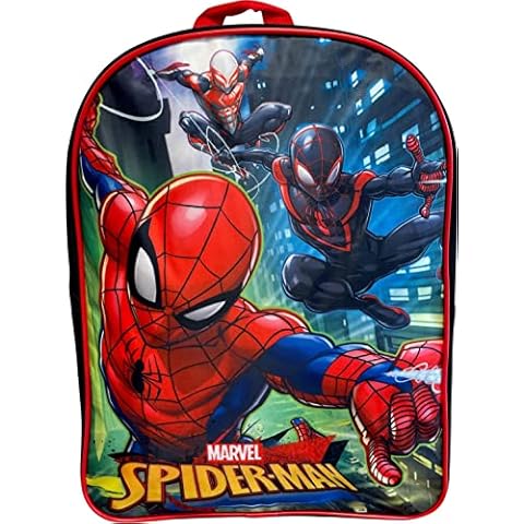 Ruz Spiderman 15" School Bag Backpack Cover