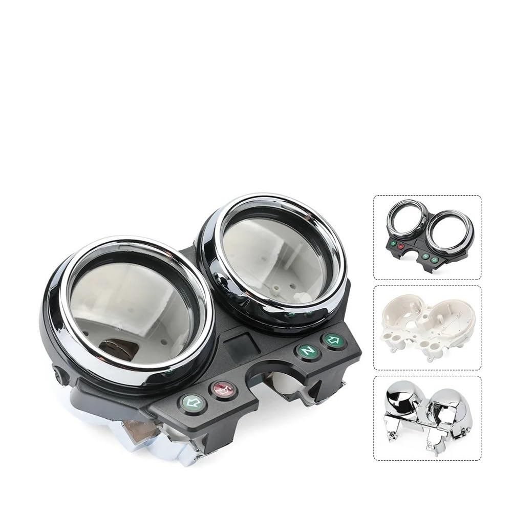 KNVBGG Speedometer Odometer Meter Speedometer Tachometer Gauges Outer Case Cover for CB600F CB 600F 1998-2002 Hornet 600 Motorcycle Instrument Panel Housing