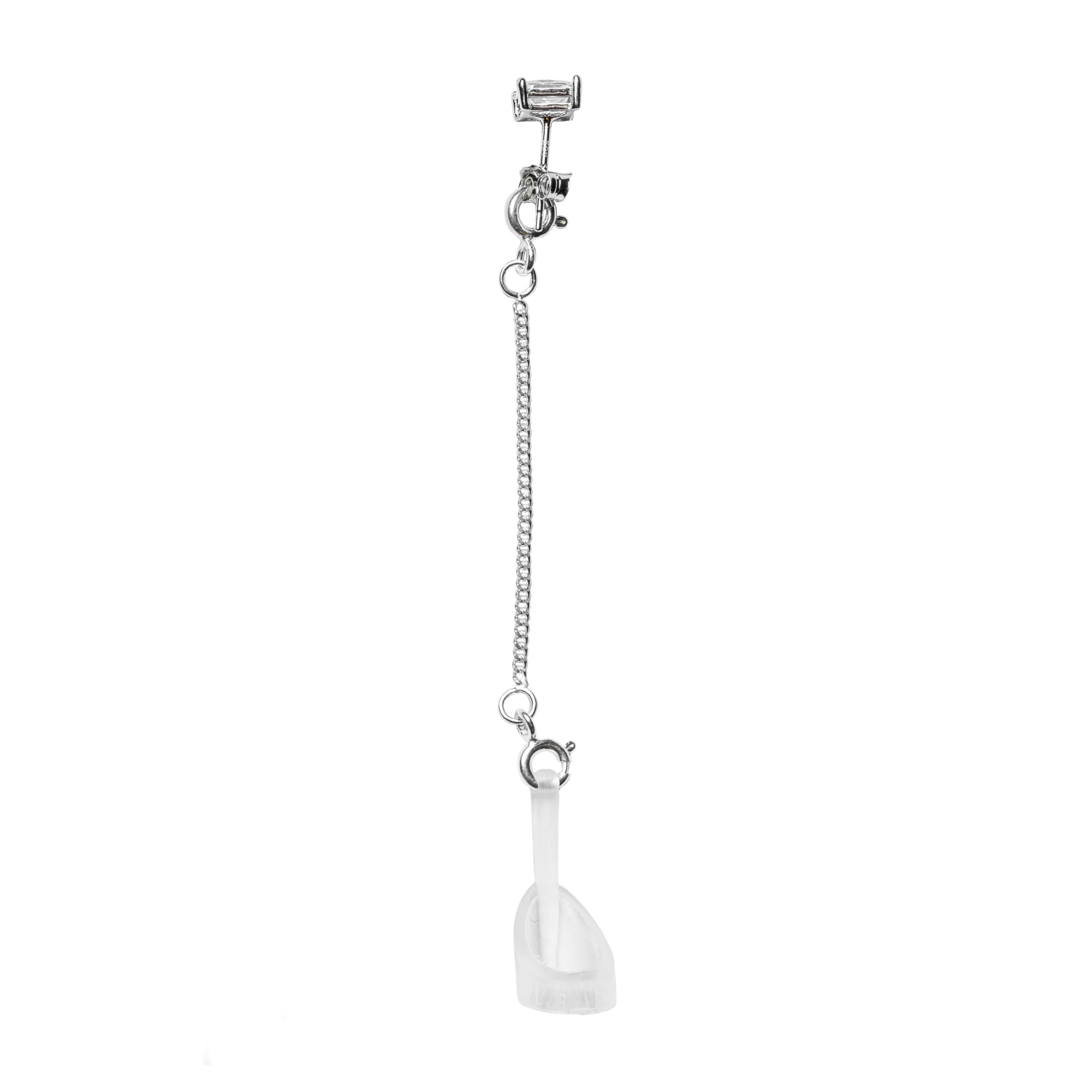 Amazon.com: Deafmetal USA Earring Hearing Aid Chain & Holster ...