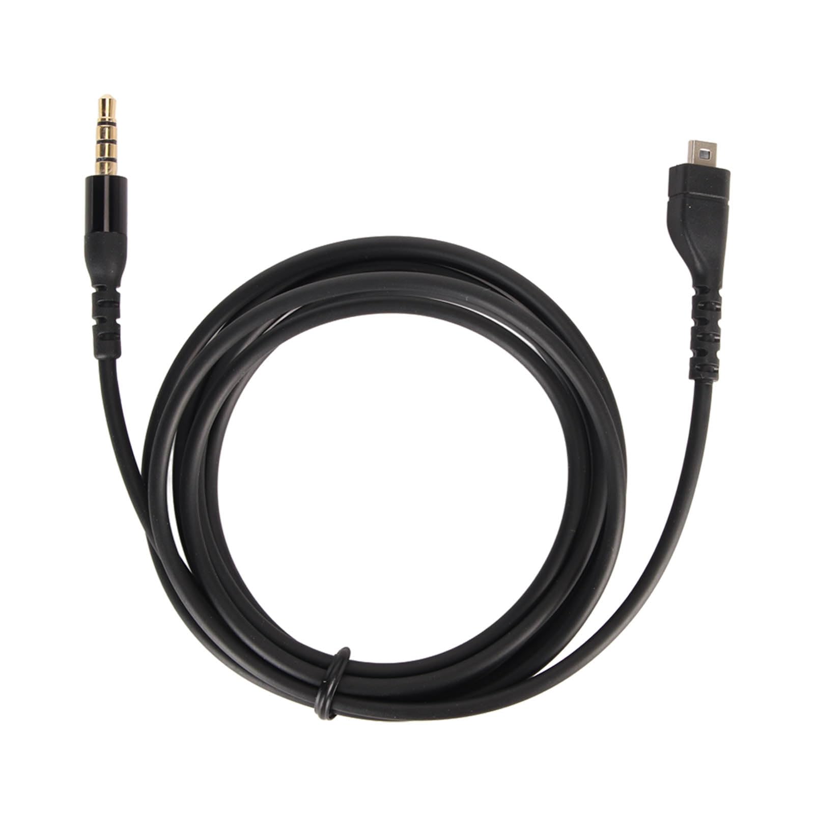 Kabel Audio Zestawu Słuchawkowego, Wymienny Kabel Audio, Kompatybilny ze Słuchawkami do Gier 3, 5, 7, Pro, Prime Gaming, 1,5 Metra