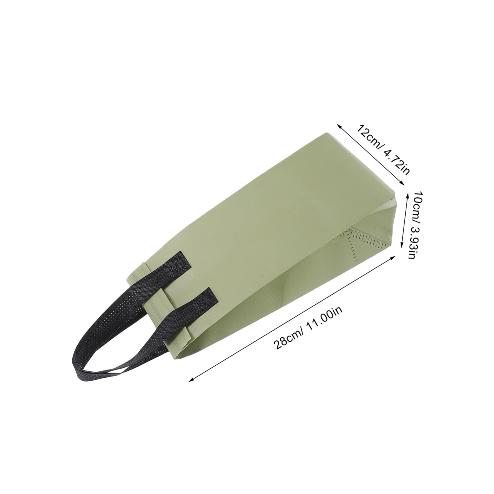Anneome 50 Stück Isoliertaschen für Lebensmittel Thermisch Isolierte Leichte Tragetaschen aus Vliesstoff Handtasche für Heiße und Kalte Getränke Wie Kaffee Milchtee für Catering Takeaway
