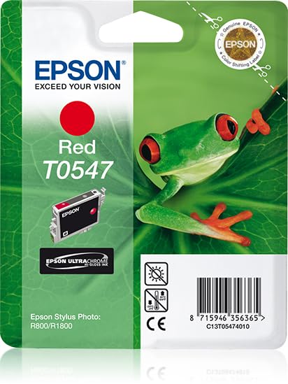 Epson Frog Ink Cartridge UltraChrome Hi-Gloss R, Red