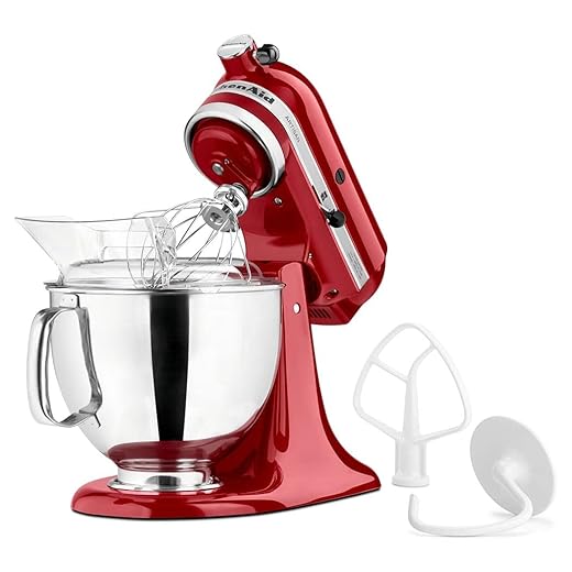 KitchenAid Stand Mixer Artisan Batedeira, Vermelho (Empire Red), 127V