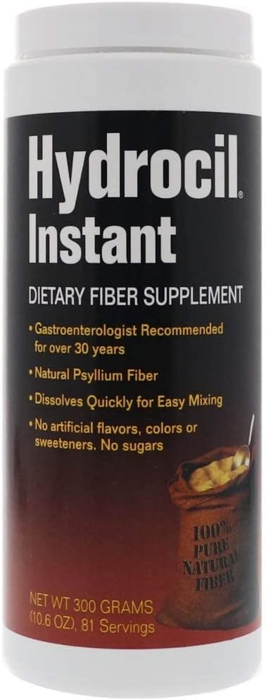 Hydrocil Instant Dietary Fiber Supplement 10.6 oz (Pack of 3)