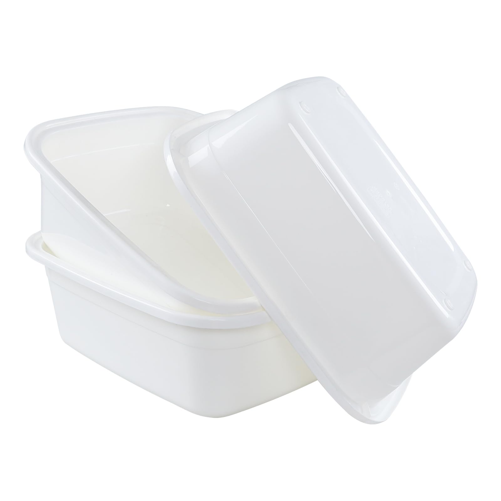 Grand plat de 18 litres, lavabo, fournitures de nettoyage pour lavage, nettoyage, trempage des pieds, lavage de la vaisselle