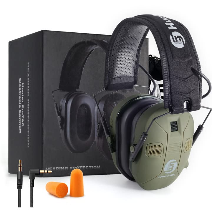Top 10 Best Electronic Earmuffs For Shooting Reviews & Buying Guide