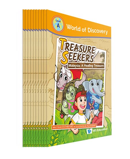 WORLD OF DISCOVERY LEVEL A SET 2: TREASURE SEEKERS