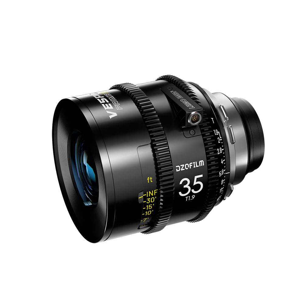 DZOFILM Vespid 2 T1.9 Cinema Prime Lens – Full-Frame PL Mount Manual Focus Lens for Professional Filmmaking (DZO-V235IH)