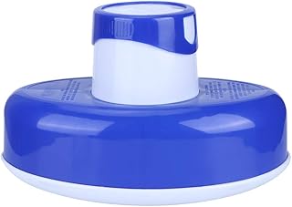 KASD Dozownik środków chemicznych do basenu, 7,6 cm łatwy w obsłudze pływający dozownik substancji chemicznych materiał PP do czyszczenia pomieszczeń