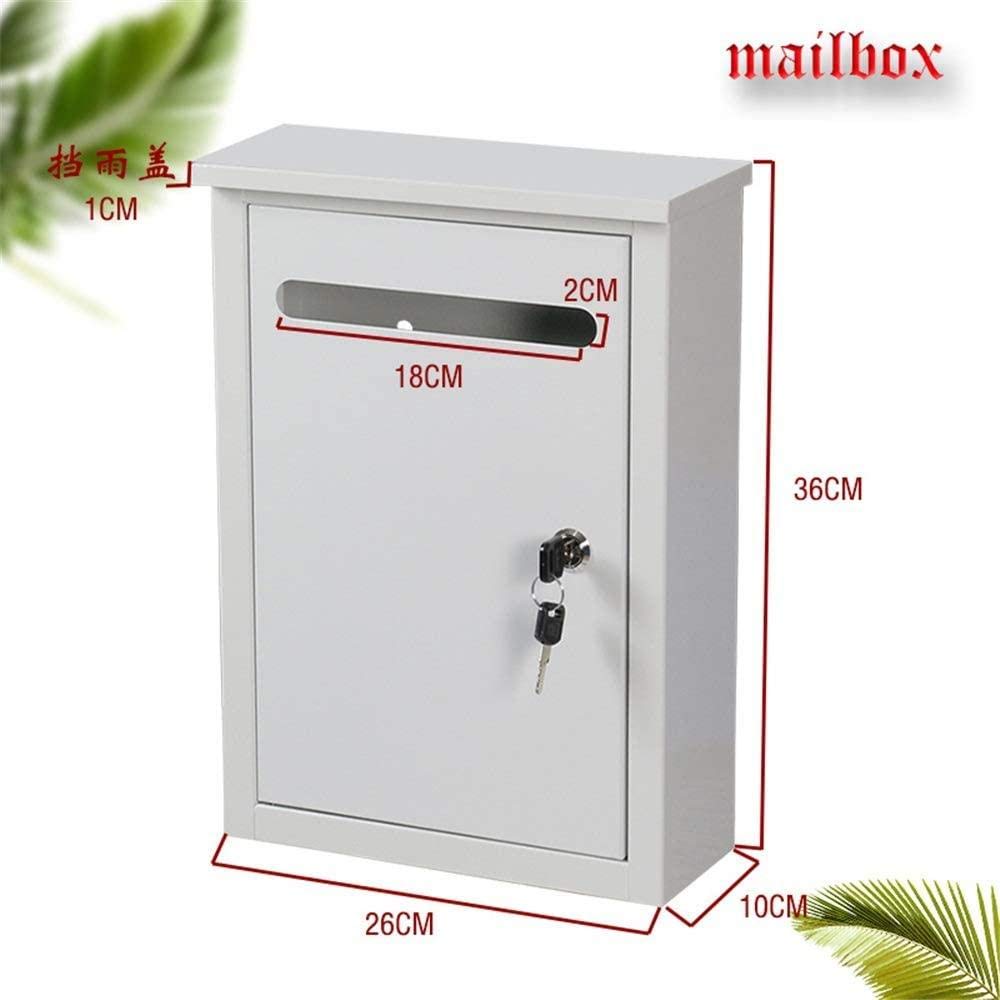 Cassetta Postale Da Parete Bianca Americana Con Sicurezza Intelligente, Cassetta Postale In Metallo, Scatola Per La Consegna Di Pacchi - Cina Scatola Pacchi, Scatola Consegna Pacchi - Foto 12