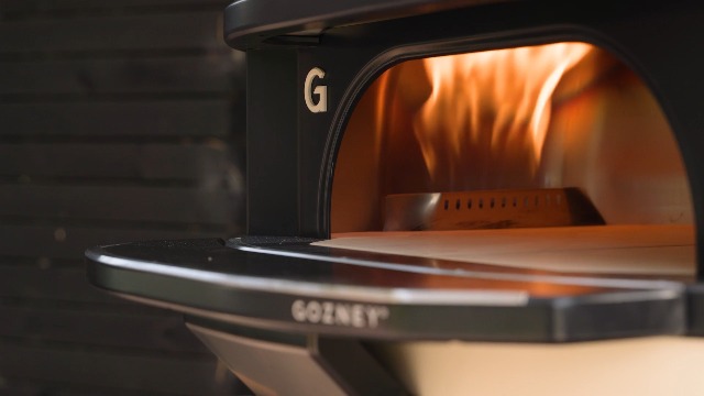 Image of Gozney Dome (Gen 2) Oven Mantel with a Stainless Steel Shelf, East to Clean, No Tool Assembly, Strong and Stable Work Surface