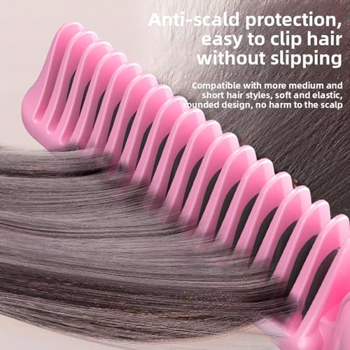 Mini plancha de pelo inalámbrica portátil rosa miniatura 2