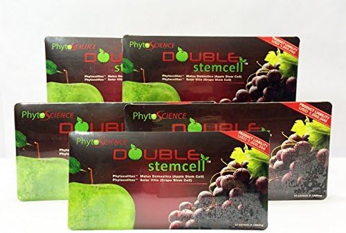 Phytoscience Double Stemcell - 5 Pack (70 Sachets) - Best Anti Aging Skin Care by PhytoScience