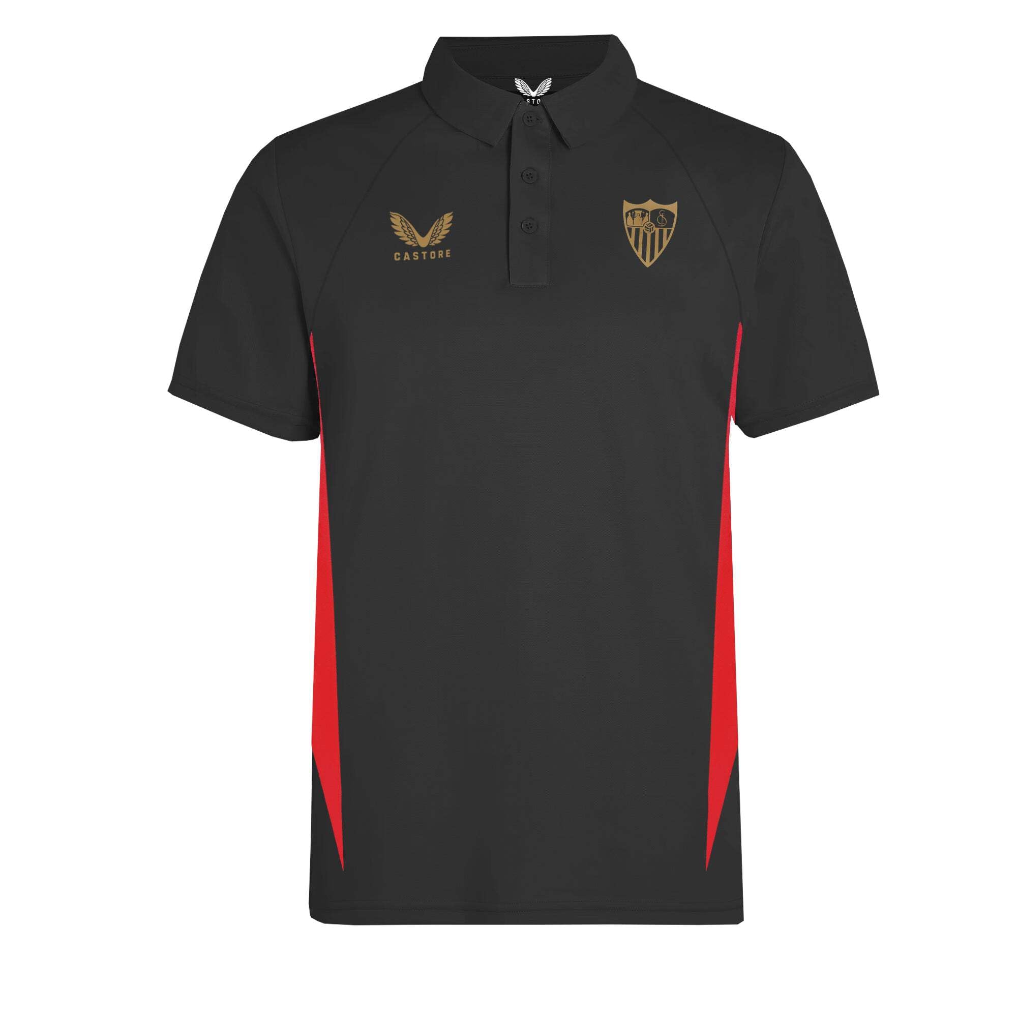 Sevilla Fútbol Club Polo Negro Paseo Adulto 24/25