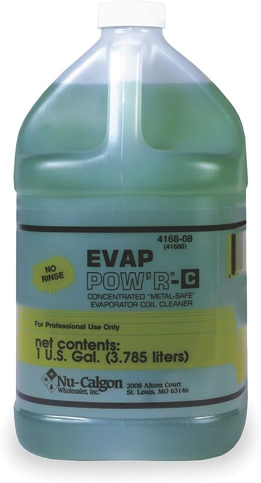4168-08 Evap Pow'r No Rinse Coil Cleaner