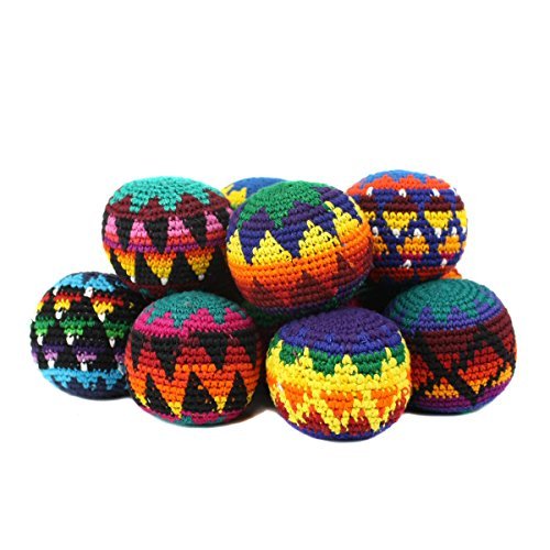 Peruvian Arts Hacky Sack Assorted Color- Set of 3