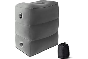 Baiao Inflatable Foot Rest Pillow: Ultimate Comfort Travel Companion