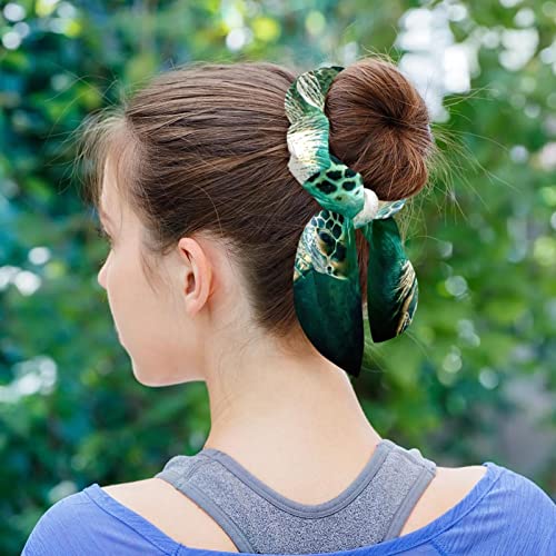Chouchous en satin premium avec ruban élégant pour coiffure chic