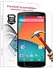PThink 0.3mm Ultra-thin Tempered Glass Screen Protector for Google Nexus 5 with 9H Hardness/Anti-scratch/Fingerprint resistant (Google Nexus 5)