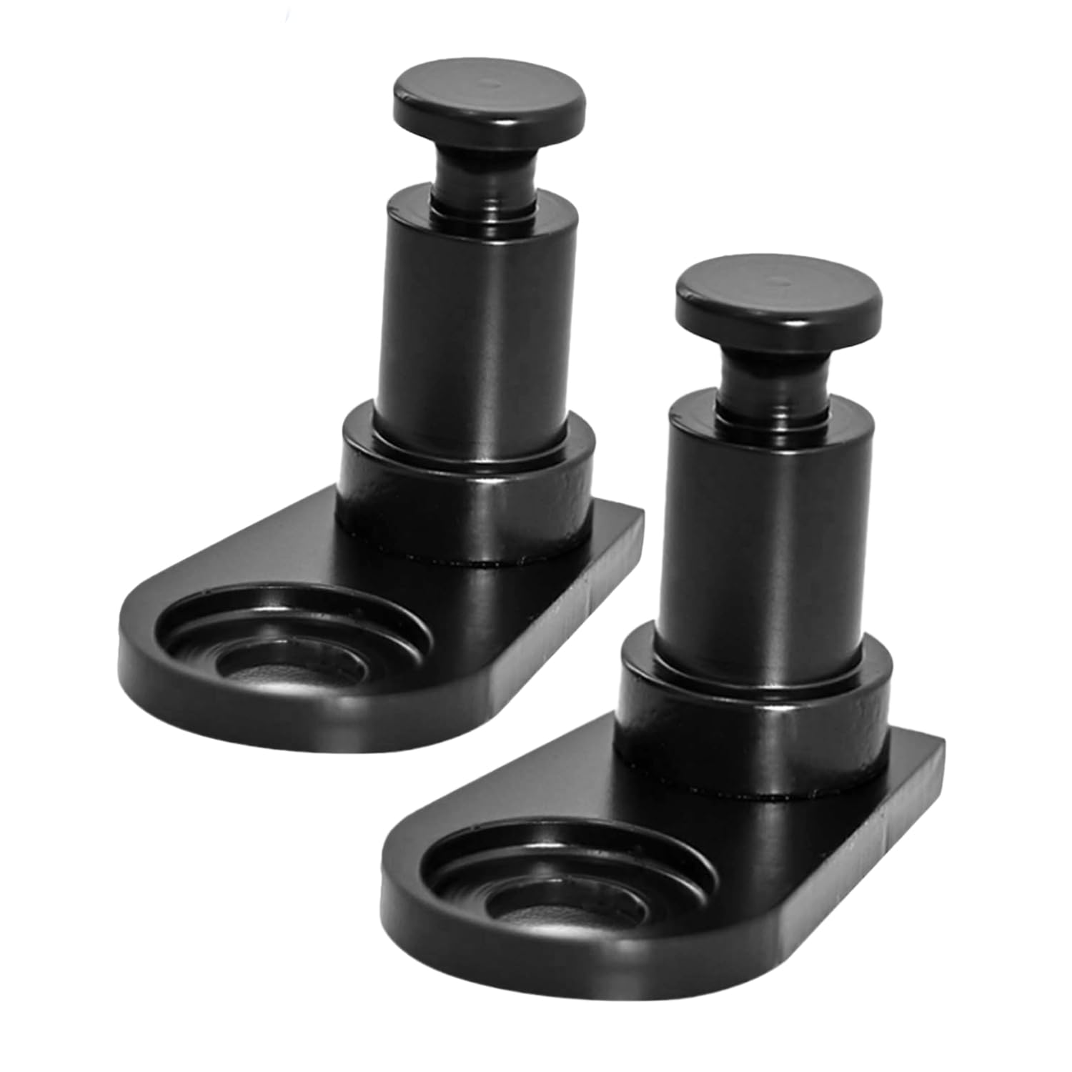 2 Stück Fahrradanhänger Kupplung, Universal Kupplung für Kid/Kid Plus ab 2016, Kompatibel mit Vaya 1 & Keeke 2, Adapter Fahrradanhänger, Schwarz