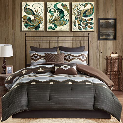 Loomarte - 3 Piece Canvas Wall Art Modern Peacock Decor Giclee Canvas Prints Framed Home Decor Abstract Animals Wall Decorations Paintings For Living Room Bedroom Dining Room Bathroom #TOP3