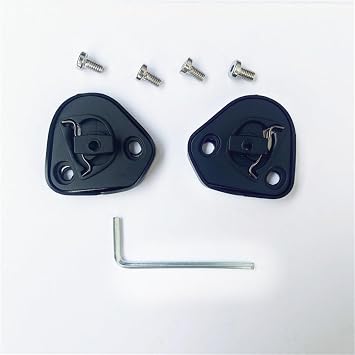 Pista GPR Base Plate Helmet Accessories for AGV Pista GPRR, Corsa R Pivot Kit Replacement Visor Base