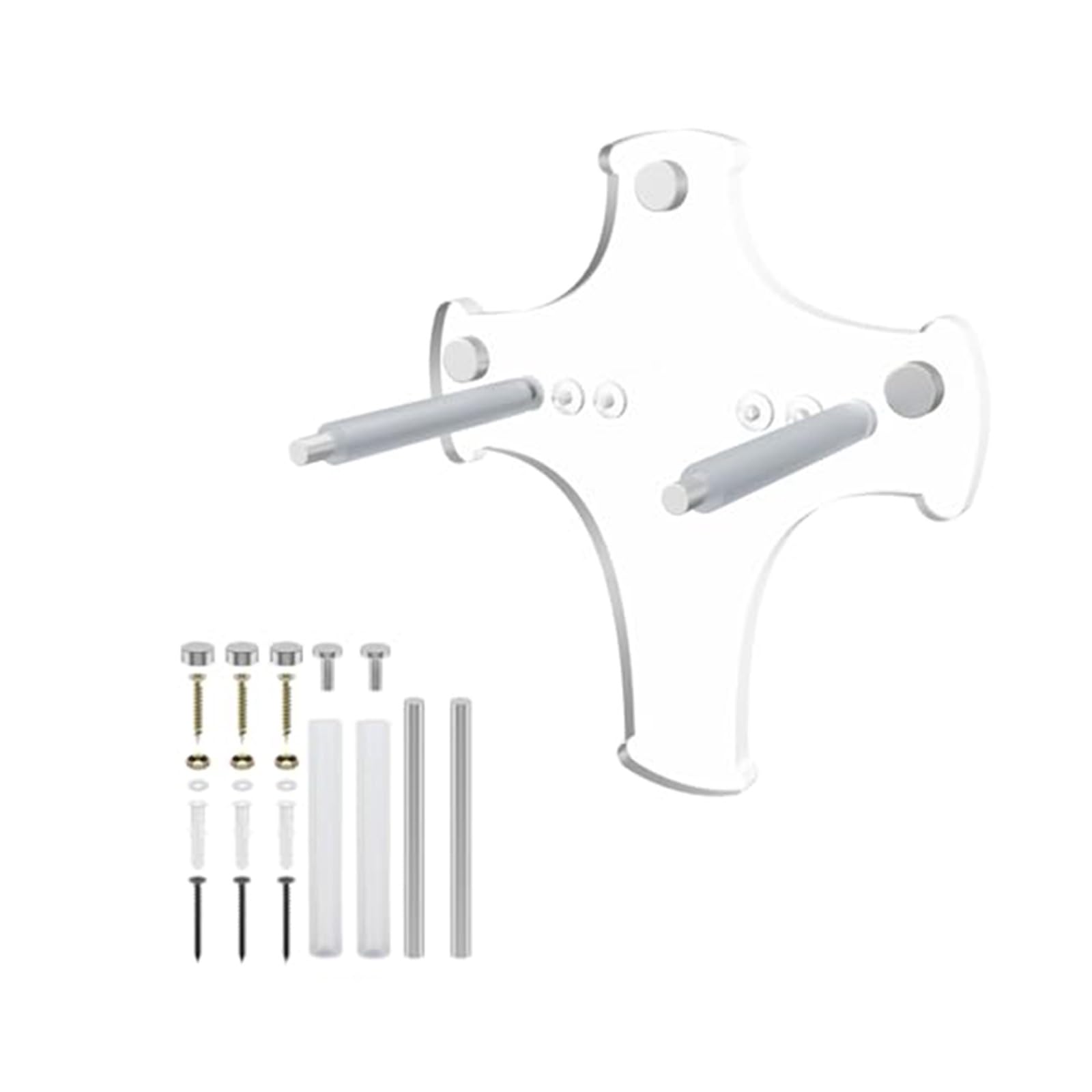 WEILWH Acrylic Display Stand for Showcasing Swords Living Room or Study Arm Planner