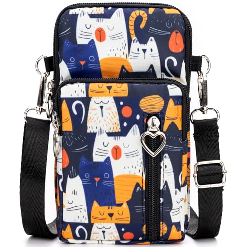 Image of BIAOTIE Lightweight Small Crossbody bags Cell Phone Purses Travel Pouch Shoulder Bag for Women | Lightweight