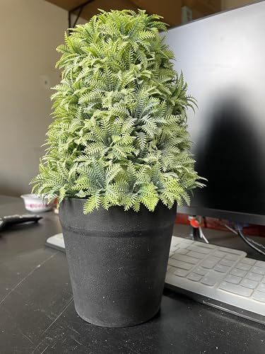 Image of Artificial Artificial Plants Fake, Artificial Plants Indoor for Home Office Farmhouse Bathroom Shelf Decor Interior Kitchen Cabinet | 36 cm