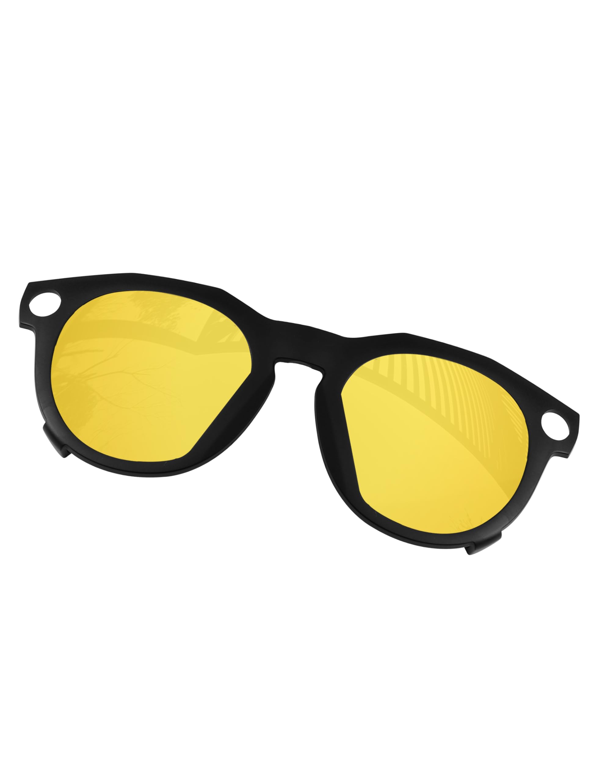 Lenti polarizzate a clip, montatura nera per occhiali da sole Oakley Meta HSTN OW8002 da 51 mm, disponibile in diversi colori