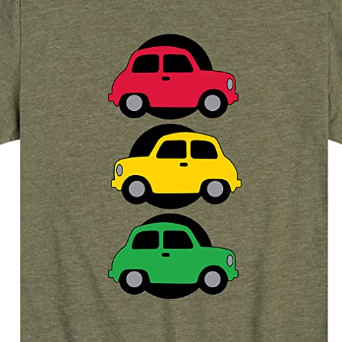 Instant Message - Traffic Light Cars - Toddler & Youth Short Sleeve Graphic T-Shirt3