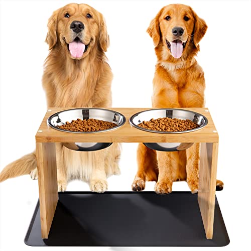 Elevated Dog Food Bowls Select The Correct Size Now PetWah