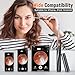 Ear Wax Removal Tool Camera - Ear Cleaner with 1080P HD Camera, Otoscope with Light, Earwax Removal Kit for iPhone, iPad, Android Phones (Orange)