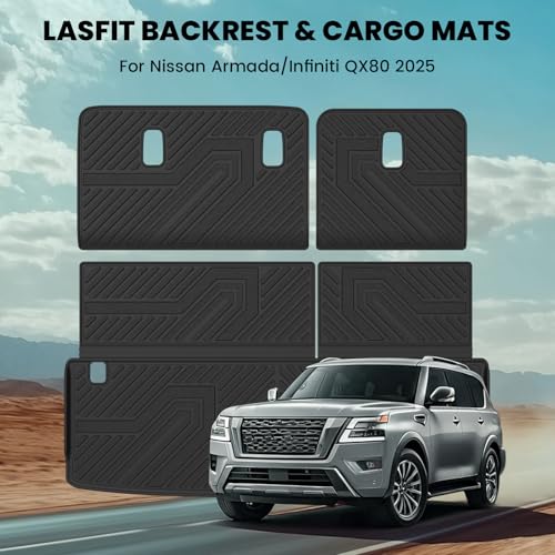 Image of LASFIT Cargo Mats for Nissan Armada 2026 2025 / Infiniti QX80 2025-2026