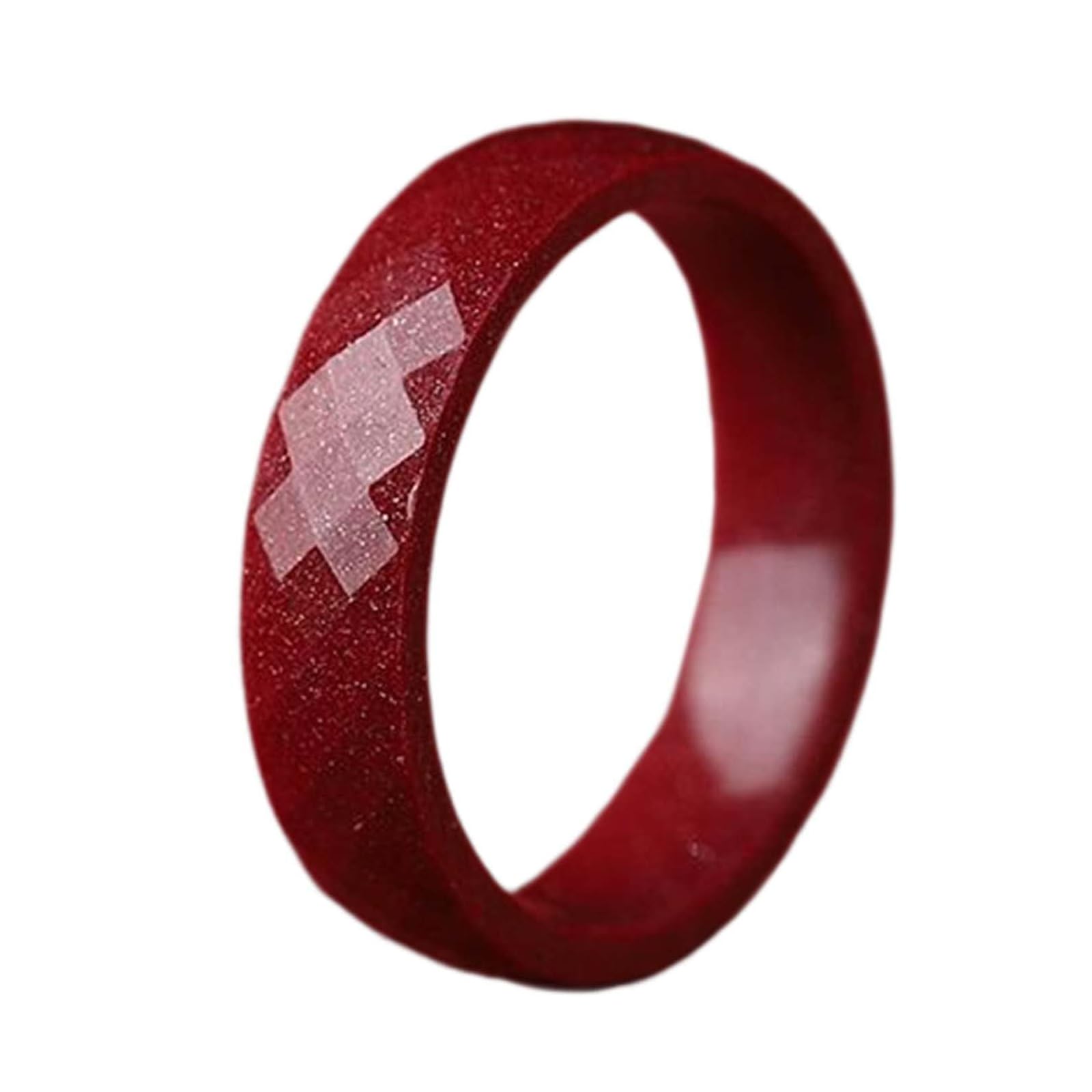 Newwyt Red Cinnabars Feng Shui Rings Cinnabars Rings Attract Wealth Money Rings Protections Amulet Rings Good Luck Jewelry Gift Cinnabars