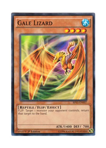 Amazon.co.jp: 遊戯王 英語版 BP03-EN007 Gale Lizard 爆風トカゲ