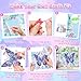Arts and Crafts for Kids Age 8-12, Diamond Art Kit for Kids, Gifts for 6 7 8 9 10 Year Old Girls, Birthday Presents Toys for Girl Teen, Fun Activities Gem Art Butterfly Kit with Frame for Home Decor